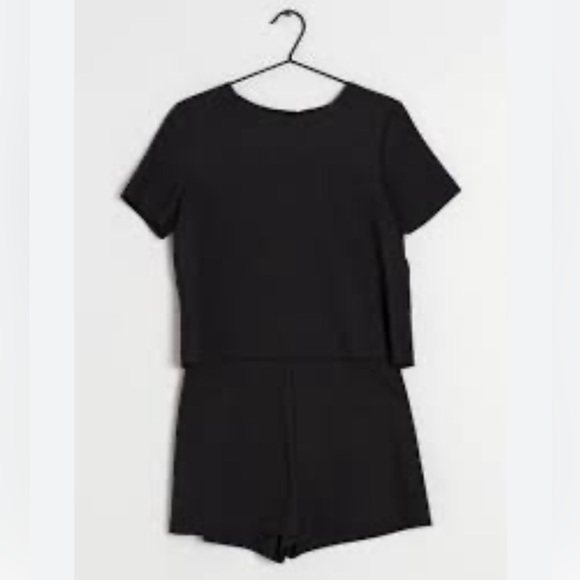 Zara Pants - Zara Trafaluc Black Jumper One Piece Shorts